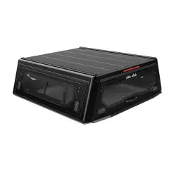 Hardtop Contour noir lisse avec fenêtre latérale pour Isuzu D-Max 2020+ double cabine Alu-Cab